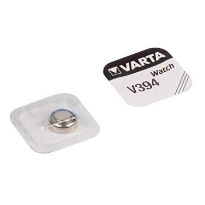 Afbeelding van Varta V394 Batterijen niet oplaadbaar (zilver, knop/hoek, 1,55 V, 56 mAh, roestvrij staal, 3,6 mm)