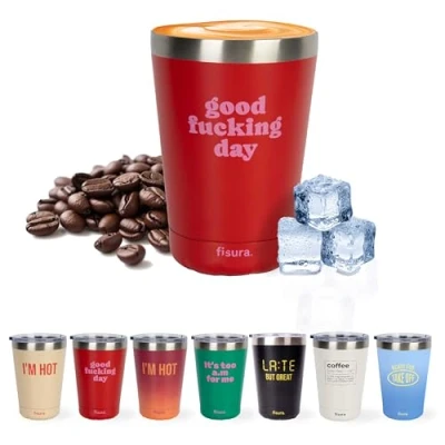 Afbeelding van Koffiemok Thermosbeker Good Fucking Day