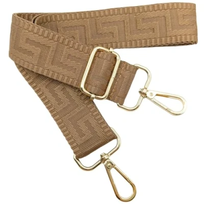 Afbeelding van Kleurrijke verstelbare schouderriem voor damestassen, donkerkaki, 80 130 cm, tasriem met gouden karabijnhaak, duurzaam schoudertas, gitaar, moderne tassen, accessoires, 3,8 1316