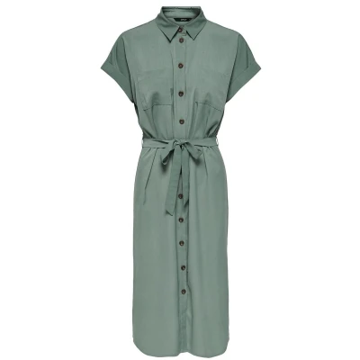 Afbeelding van ONLY Hannover NOOS WVN Blousejurk, Dames, Maat: 34, Laurel wreath
