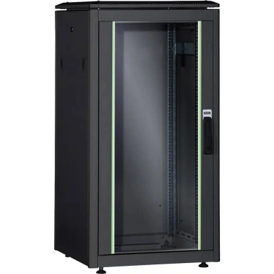 Afbeelding van Digitus DN 19 26U 8/10 B 1 19inch patchkast (b x h d) 800 1342 1000 mm 26 HE Zwart, Zwart (RAL 9005)