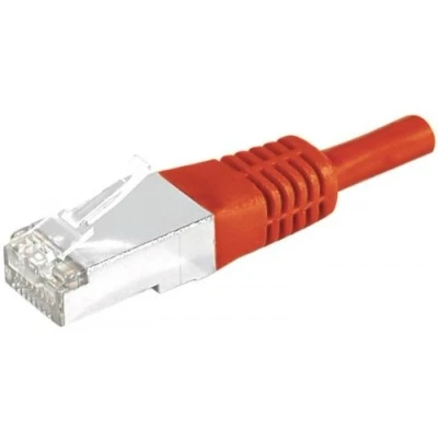 Afbeelding van Exertis Connect Patchkabel S/FTP, PiMF, CAT.6, rood, 30,0 m met bijzonder smalle knikbeveiliging (S/FTP, CAT6, 30 m), Netwerkkabel