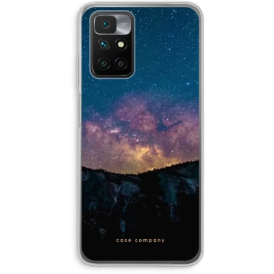 Afbeelding van Case Company® hoesje geschikt voor Xiaomi Redmi 10 Travel to space Soft Cover Telefoonhoesje Bescherming aan alle Kanten en Schermrand