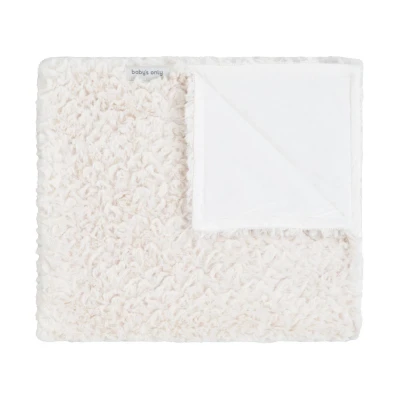 Afbeelding van Baby&#039;s Only Deken Ledikant Snow Wolwit