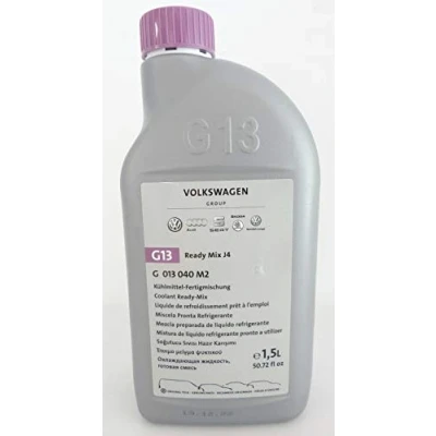 Afbeelding van Koelmiddel G13 1,5 liter fles voor VW Audi mengsel klaar gebruik J4