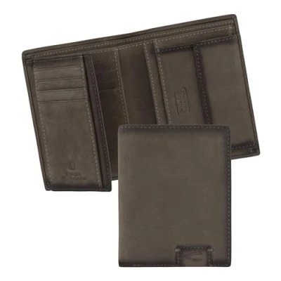 Afbeelding van camel active Portemonnee Dallas High form Wallet Grey Donkergrijs