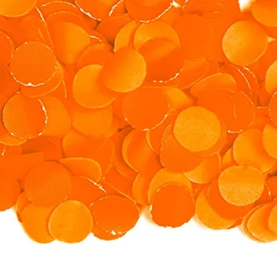 Afbeelding van Folat Confetti Oranje (100 gr) Halloween Decoratie versiering WK voetbal 2026 Olympische spelen