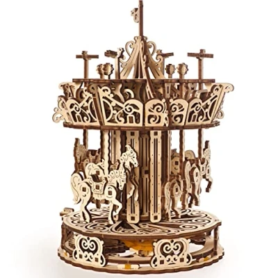 Image de Puzzle 3D Ugears Carrousel