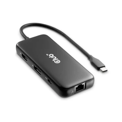 Afbeelding van Club 3D 8 1 PORTABLE DOCK USB TYPE C 10GBPS TO HDMI#AND DISPLAYPORT# 8K30HZ PD MAX.100WATT