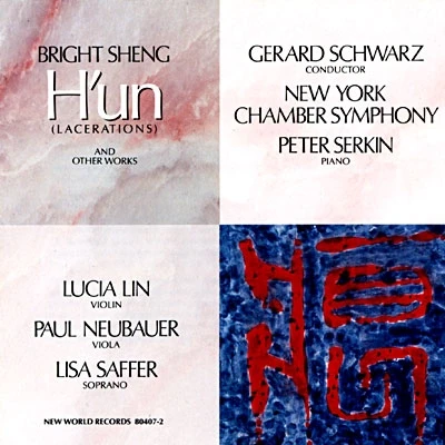 Afbeelding van New York Chamber Symphony Orchestra, Gerard Schwarz Sheng: H&#039;Un (Lacerations) (CD)