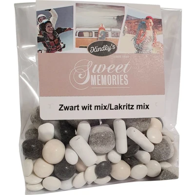 Afbeelding van Kindly&#039;s Zwart Wit Mix 8x400g