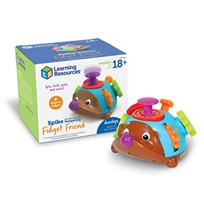 Afbeelding van Learning Resources Spike de fijne motoriek egel rusteloze vriend, fidget speelgoed, tactiel speelgoed voor peuters en kleuters, 6 activiteiten, vanaf 18 jaar