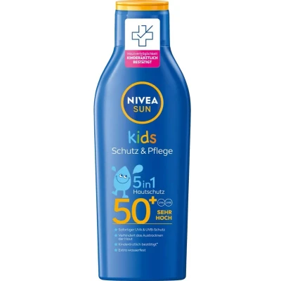 Afbeelding van NIVEA Sun Kids Zonnebrandcremé SPF50+ 200ml Huidbescherming