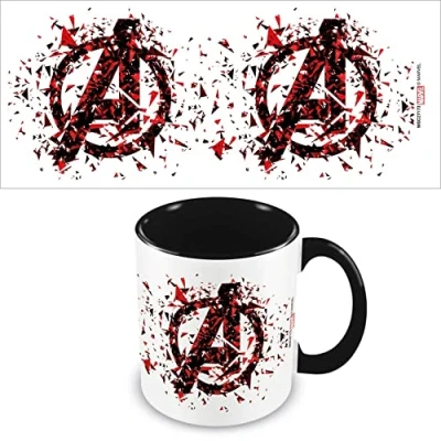 Afbeelding van Pyramid International Marvel Avengers mok in geschenkdoos (gebroken logo) 325 ml officieel product