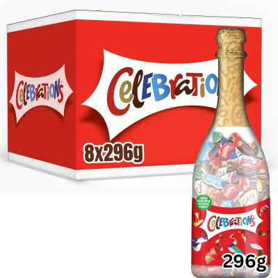 Afbeelding van Celebrations Fles 8 x 296 gram