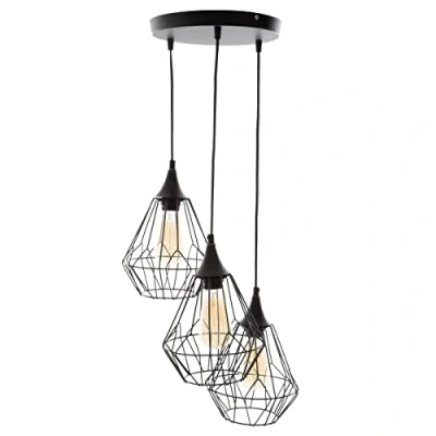 Afbeelding van Atmosphera Industriele Hanglamp ZWART