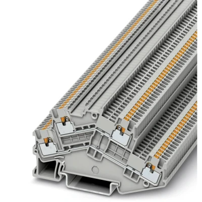 Afbeelding van Phoenix Contact PTTBS 1,5/S 3214657 Klem 2 etages Aantal polen: 4 0.14 mm² 1.5 Grijs 50 stuk(s)