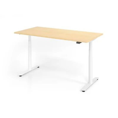 Afbeelding van XDLR 16 W 160x80 Bureau Elektrisch in hoogte verstelbaar Esdoorn 160 x 80 Tafelhoogte I