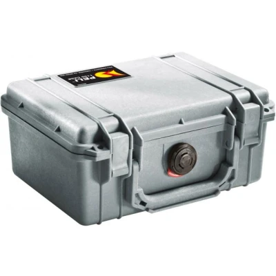 Afbeelding van Peli™ Case 1150 Koffer Klein zilver met schuim