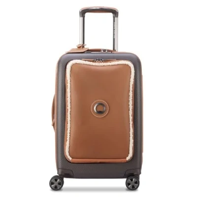 Afbeelding van Delsey Chatelet Air 2.0 CarryOn S Expandable Trolley 55 Fleece brown Harde Koffer