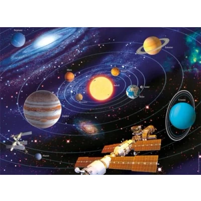 Afbeelding van Ravensburger puzzel voor Volwassenen 500 stukjes Zonnestelsel en kinderen vanaf 12 jaar Hoogwaardige Ruimte &amp; Universum 12000202