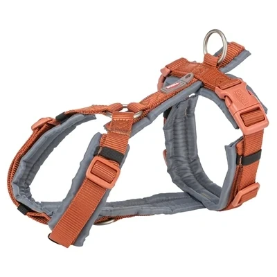 Afbeelding van Trixie Hondentuig Premium Trekking Roest Bruin / Grafiet Grijs 53 64X2 CM