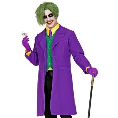 Afbeelding van W WIDMANN MILANO Party Fashion clown kostuum van het kwaad, moordenaar, horror, Halloween
