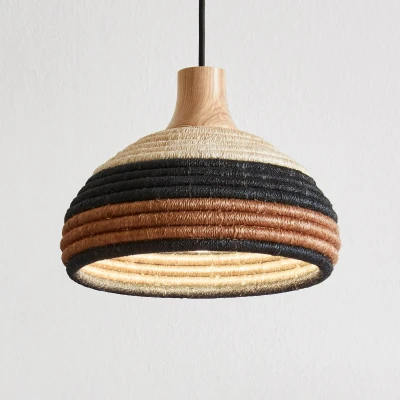 Afbeelding van Forestier Grass hanglamp Ø26 extra small bruin