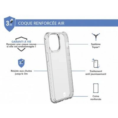 Afbeelding van Force Case, Versterkte hoes Geschikt voor Apple iPhone 13 mini AIR, Transparant