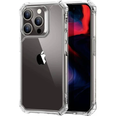 Afbeelding van ESR Air Armor Case Backcover Apple iPhone 15 Pro Max Transparant Inductieve lading