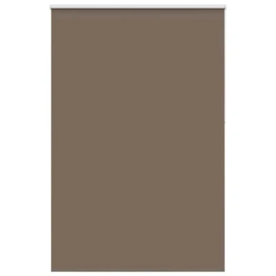 Afbeelding van vidaXL Rolgordijn verduisterend koffie 155x230 cm stofbreedte 151,6