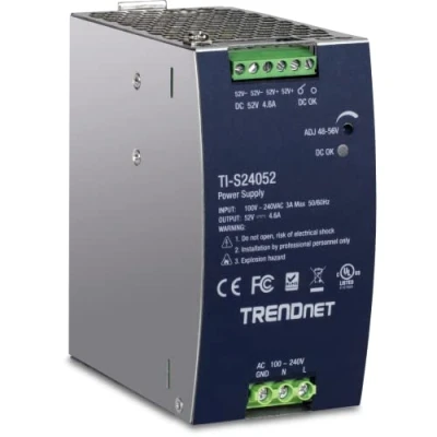 Afbeelding van Trendnet Industrieel Ethernet, Netwerkschakelaar, Zwart
