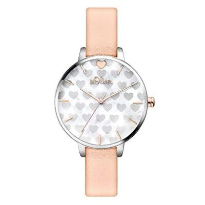 Afbeelding van s.Oliver Analoog kwartshorloge voor dames, Roze, Armband