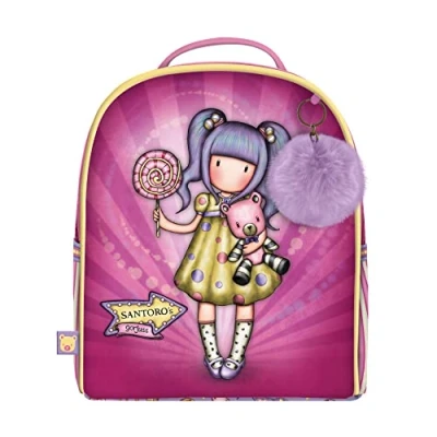 Afbeelding van Schoolrugzak Gorjuss First prize Mini Lila (20 x 22 10 cm)