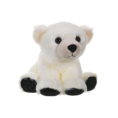 Afbeelding van Pluche knuffel ijsbeer 20 cm