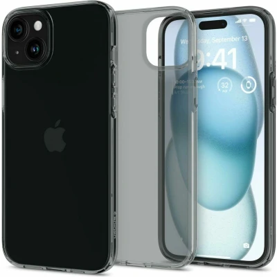 Afbeelding van Spigen Crystal Flex Hoesje Geschikt voor Apple iPhone 15 Plus Back Cover TPU Space