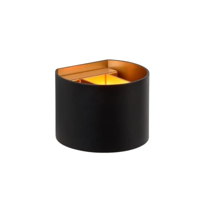 Afbeelding van Lucide Xio Wandlamp LED Rond 13 X 11 9,7 Cm Zwart
