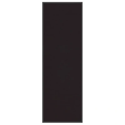 Afbeelding van vidaXL Deurmat 60x180 cm zwart