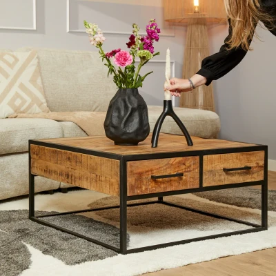 Afbeelding van Salontafel Denver 80x80 cm