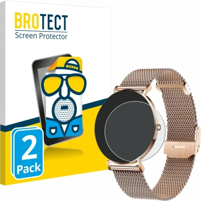 Afbeelding van BROTECT Screenprotector voor Xcoast X Watch Siona 2 Folie Beschermfolie matte (2 Stuks)