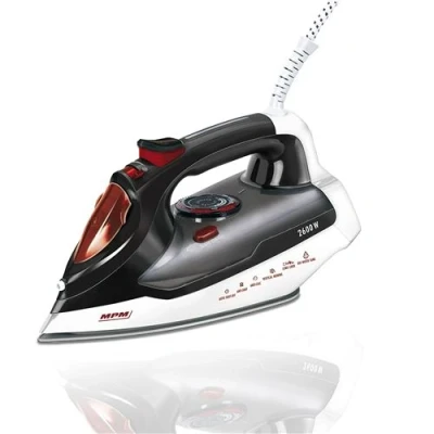 Image de Fer à vapeur semelle céramique verticale Steam Knock autonettoyant MPM MZE 17 2600 Blanc/Gris