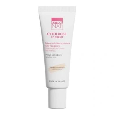 Afbeelding van Cytolrose CC Gekleurde crème tegen roodheid voor de gevoelige huid onmiddellijk maskerend effect universele tint egaliseert teint, vermindert en verzacht van 40 ml