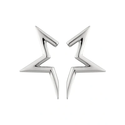 Afbeelding van Liebeskind Berlin Halfstar Oorbellen silvercoloured, Dames, Maat: One Size, Silver coloured