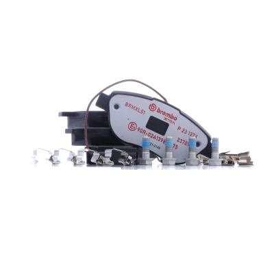 Afbeelding van BREMBO P 23 137X Remblokkenset Incl. slijtage waarschuwingscontact Met remzadelschroef toebehoren FIAT: Grande Punto Hatchback