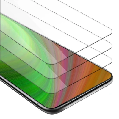 Afbeelding van Cadorabo 3x Screenprotector geschikt voor Vivo NEX Beschermende Pantser Film in KRISTALHELDER Getemperd (Tempered) Display beschermend glas 9H hardheid met 3D Touch