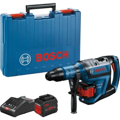 Image de BOSCH GBH 18V 45 C marteau combiné sans fil BITURBO SDS Max en mallette (2x batterie 12Ah + chargeur) 0611913002