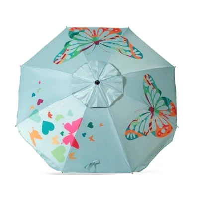 Afbeelding van Parasoll Blauw 180 cm
