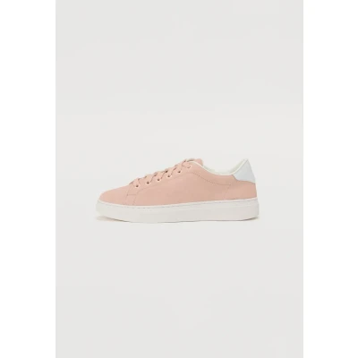 Afbeelding van BOSS Kieran TENN Sneakers laag, Dames, Maat: 38, Light pastel pink Veloursleer