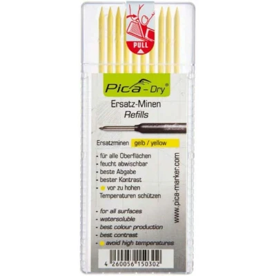 Afbeelding van Pica 4032 Dry Navulling Geel (10st)