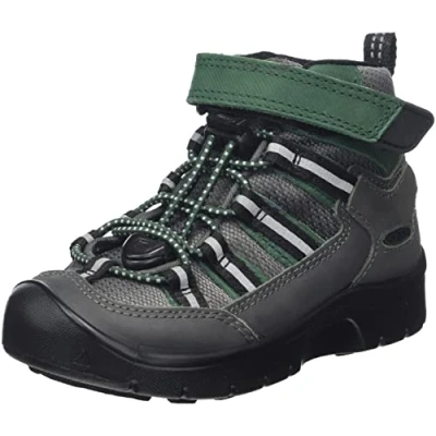 Afbeelding van Keen Hikeport 2 Sport MID WP Unisex Outdoorschoenen voor kinderen, Maat: 32/33, Magnet/greener pastures Leer/ synthetisch